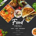 Food Banner Design Template Free Psd Download – Indiater Within Food Banner Template