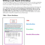 Formal Lab Report Example Chemistry – Docsity In Chemistry Lab Report Template