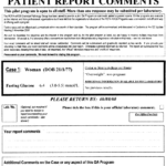 Format Of A Typical Case Report Sent To Participants In The Intended For Patient Report Form Template Download