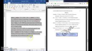 Formatting A References Page In Apa 6Th Edition Format (Current For 2018  2019) ~ Updated for Word Apa Template 6Th Edition