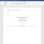 Formatting In Word – Apa @ Sullivan University – Research Intended For Apa Format Template Word 2013