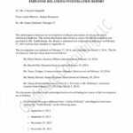 Free 10 Workplace Investigation Report Examples Pdf Examples Throughout Workplace Investigation Report Template