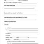 Free 11+ Credit Inquiry Forms In Pdf | Ms Word In Enquiry Form Template Word