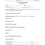 Free 14+ Volunteer Evaluation Forms In Pdf For Blank Evaluation Form Template