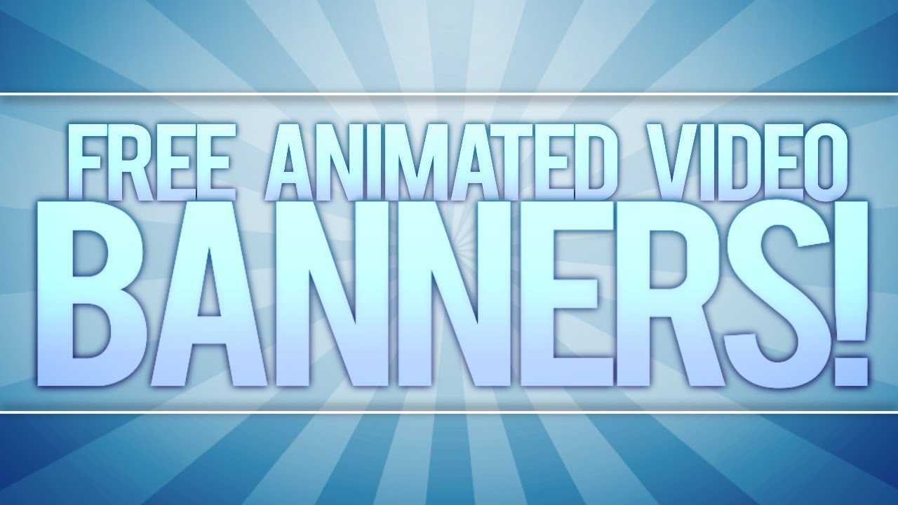 **free** Animated Video Banner Template! [Adobe After Effects] Within Animated Banner Templates
