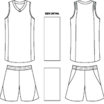 Free Basketball Jersey Template, Download Free Clip Art With Regard To Blank Basketball Uniform Template