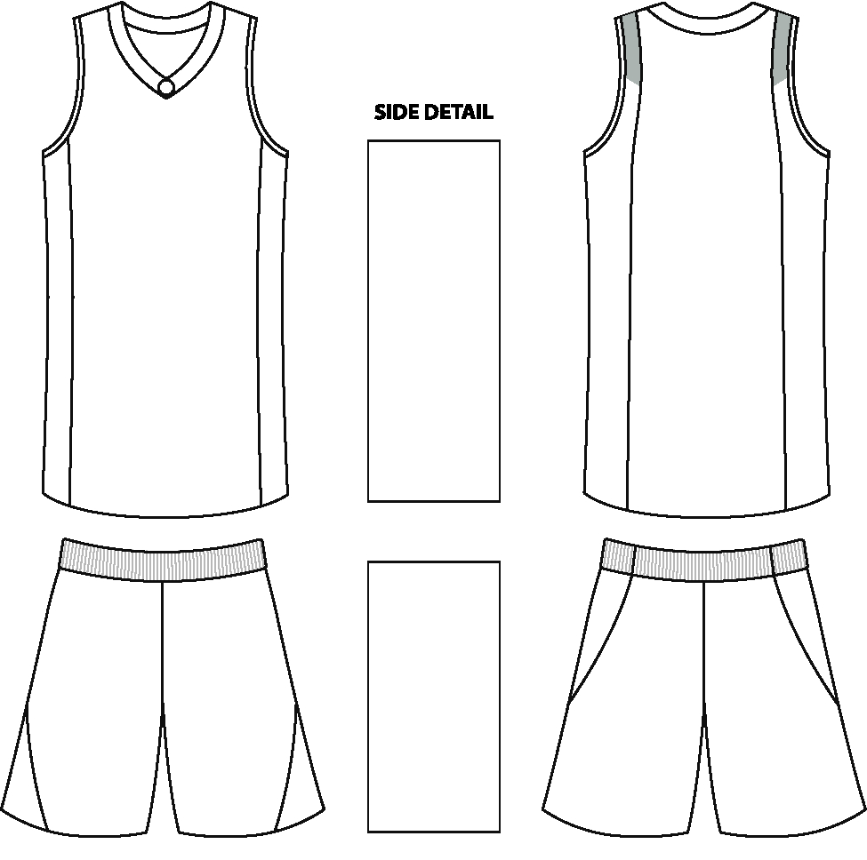 Free Basketball Jersey Template, Download Free Clip Art With Regard To Blank Basketball Uniform Template