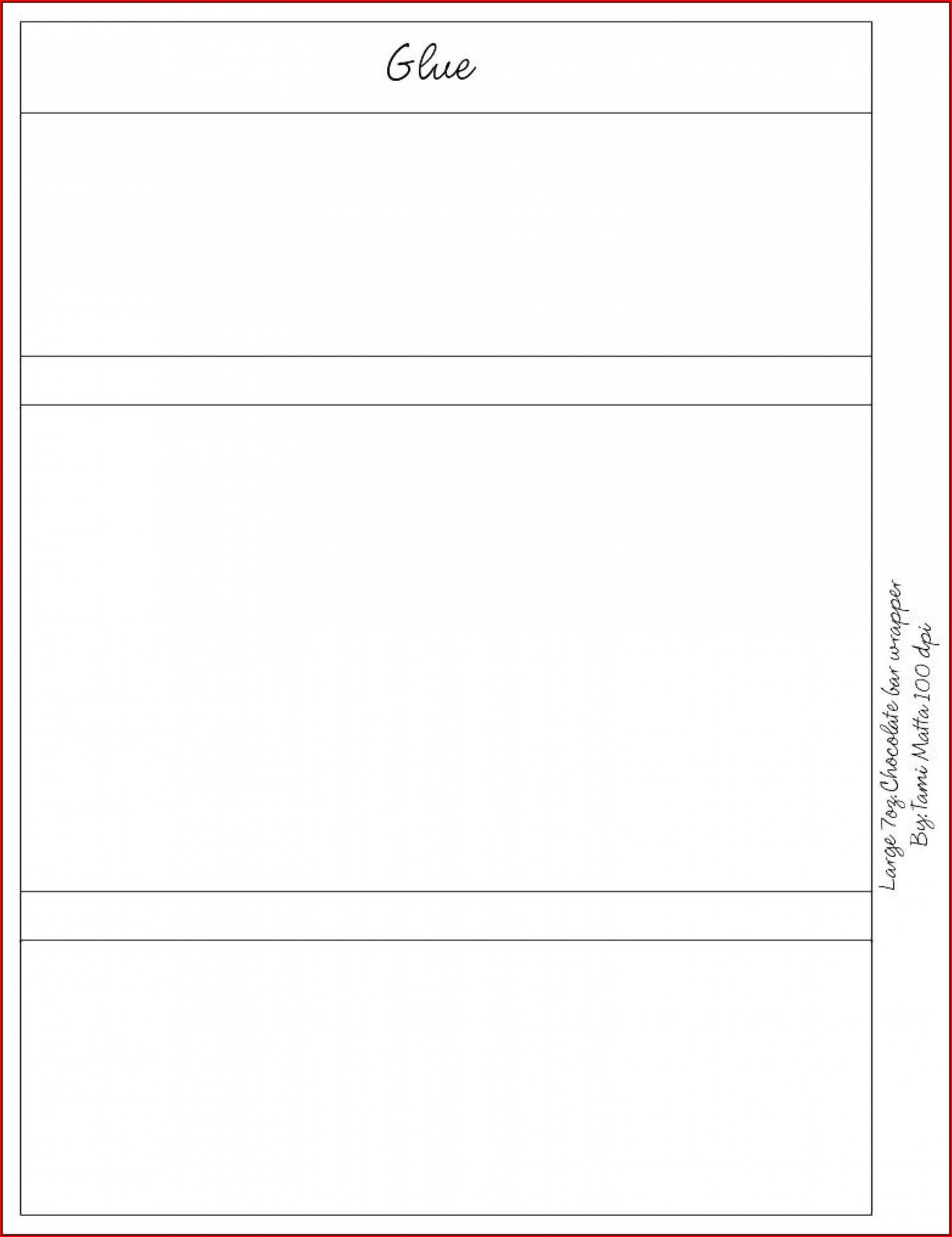 Free Blank Candy Bar Wrapper Template For Word – Template 1 Intended For Candy Bar Wrapper Template Microsoft Word