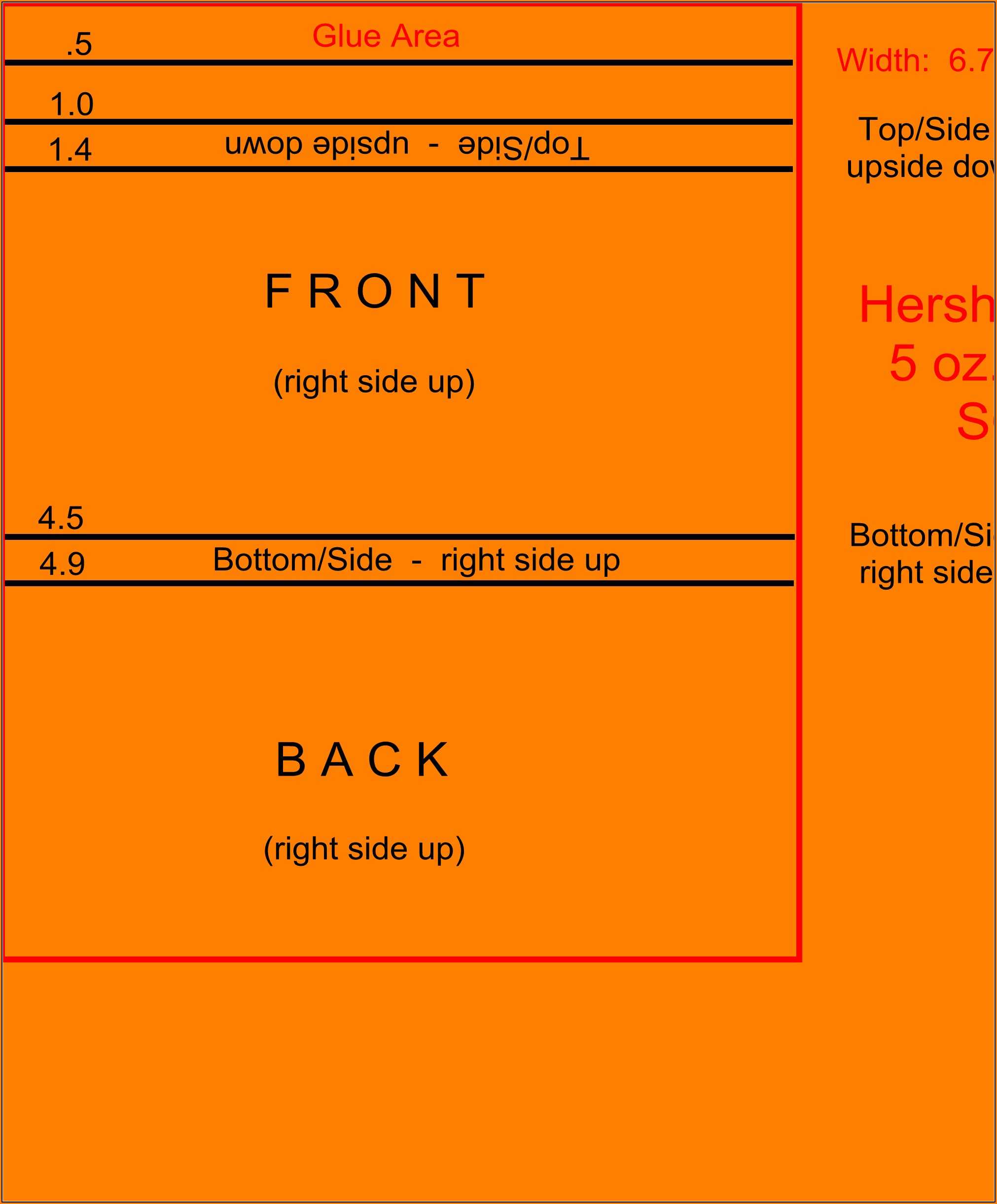 Free Blank Candy Bar Wrapper Template For Word - Template 1 With Blank Candy Bar Wrapper Template For Word