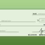 Free Blank Check Template For Powerpoint – Free Powerpoint Throughout Blank Business Check Template Word