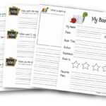 Free Book Report For Kids in First Grade Book Report Template