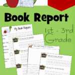 Free Book Report Template – Educational Freebies – Teaching Throughout Book Report Template 2Nd Grade