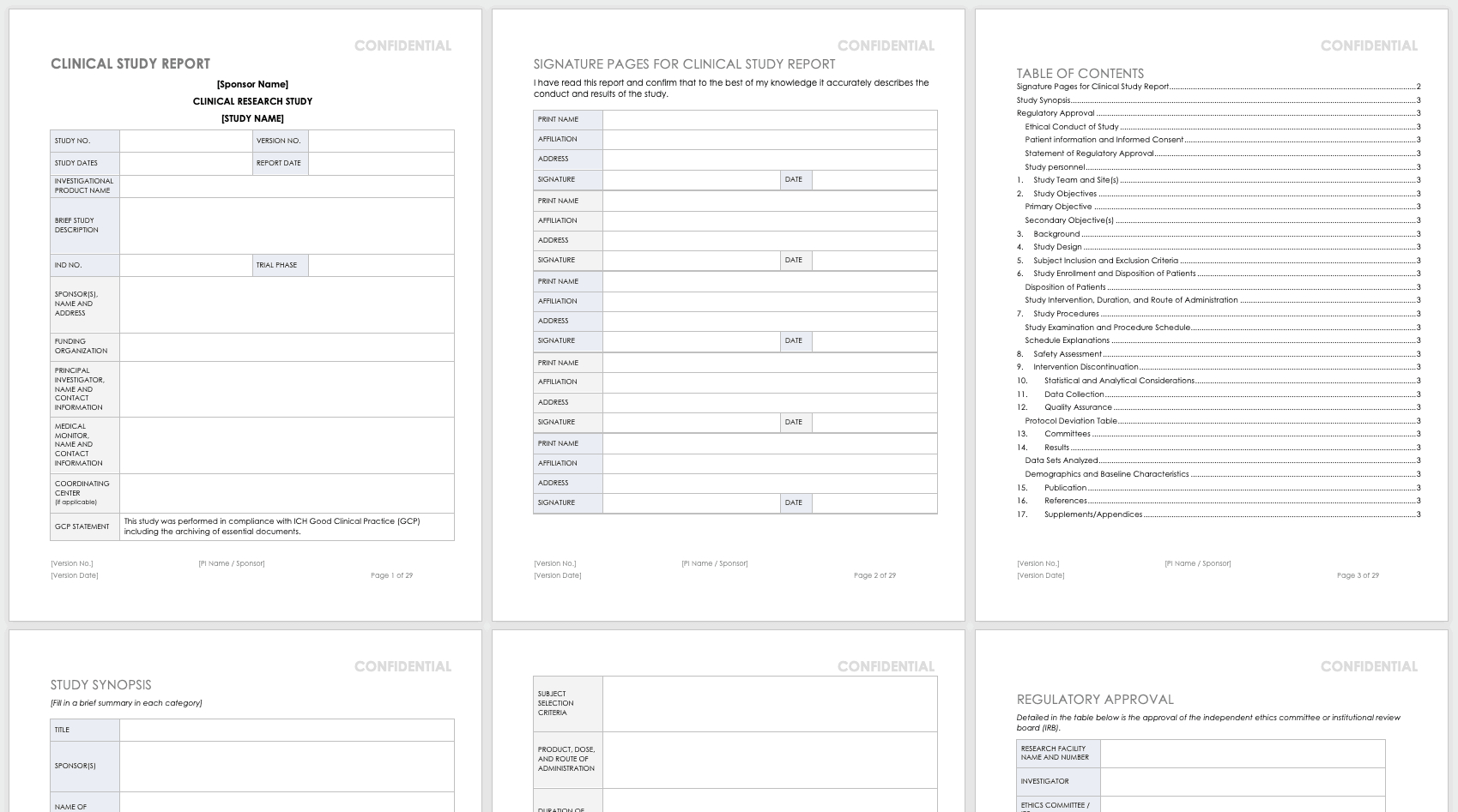 Free Clinical Trial Templates | Smartsheet Inside Trial Report Template