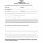Free Community Service Form Template – Bestawnings In Community Service Template Word