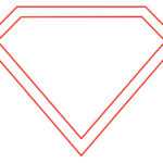 Free Empty Superman Logo, Download Free Clip Art, Free Clip within Blank Superman Logo Template