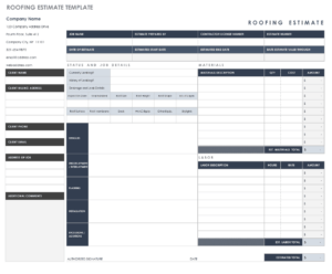 Free Estimate Templates | Smartsheet with regard to Work Estimate Template Word