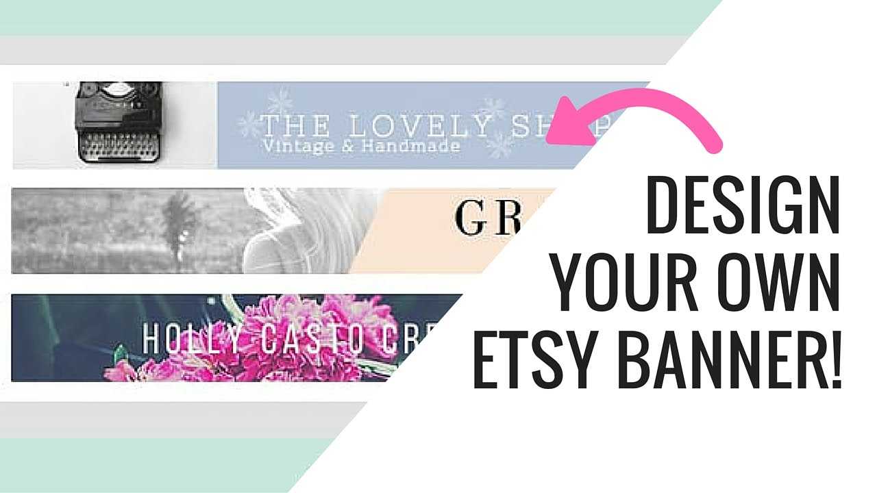 Free Etsy Banner Maker And Easy Tutorial Using Canva Regarding Etsy Banner Template