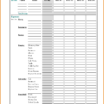 Free Expense Spreadsheet Sample Monthly Income And Expenses Throughout Quarterly Report Template Small Business