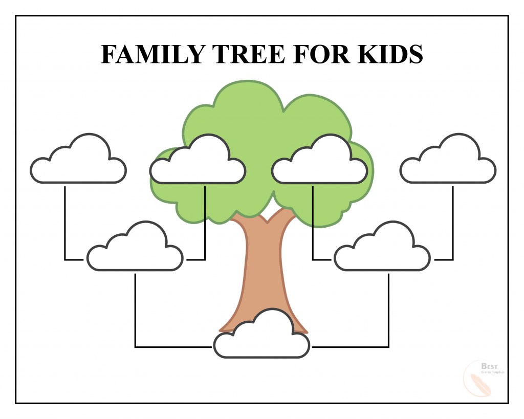Free Family Tree Template – Pdf, Excel, Word & Google Doc Regarding Blank Family Tree Template 3 Generations