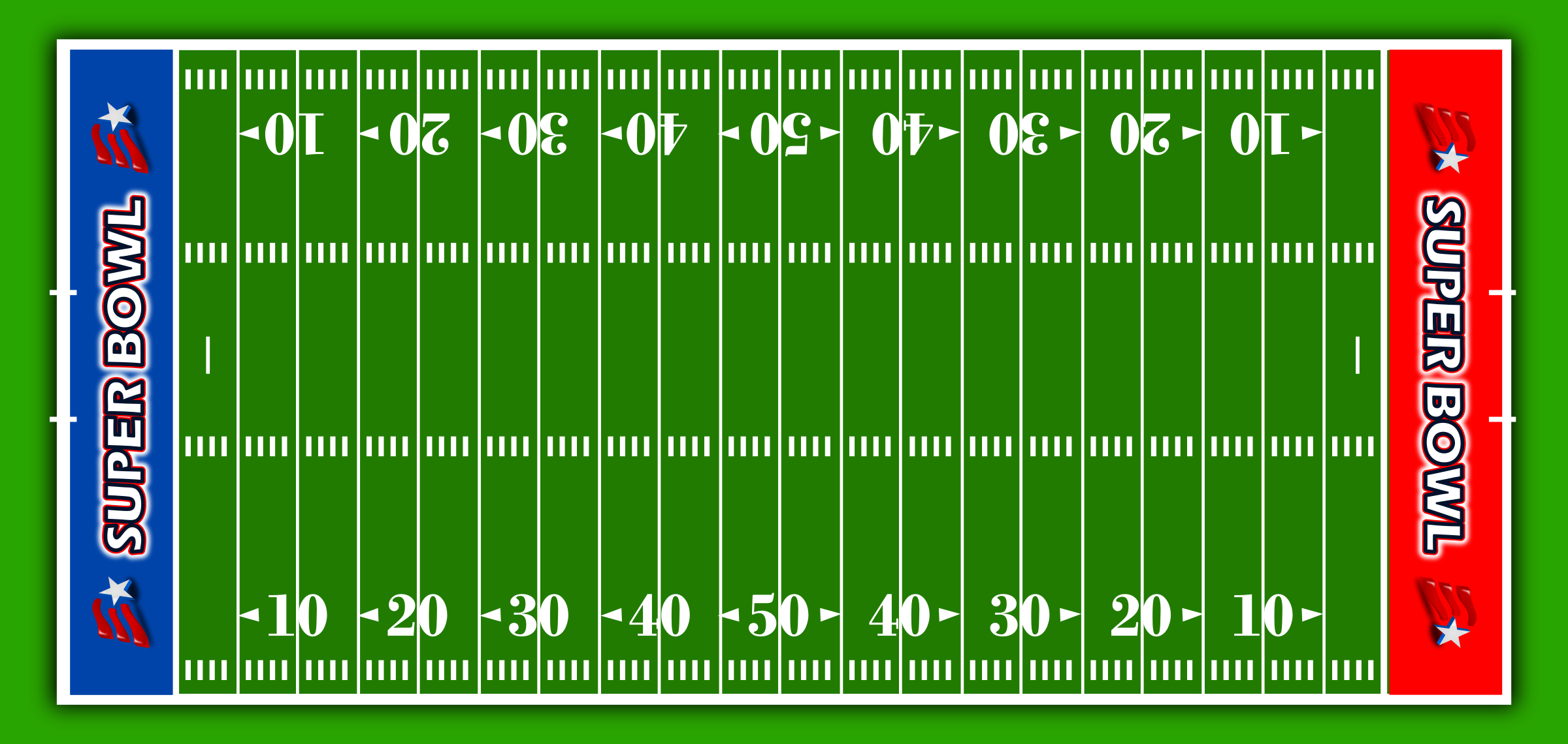 Free Football Field Clipart Pictures – Clipartix With Blank Football Field Template