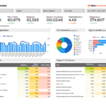 Free Google Data Studio Analytics Template In Website Traffic Report Template
