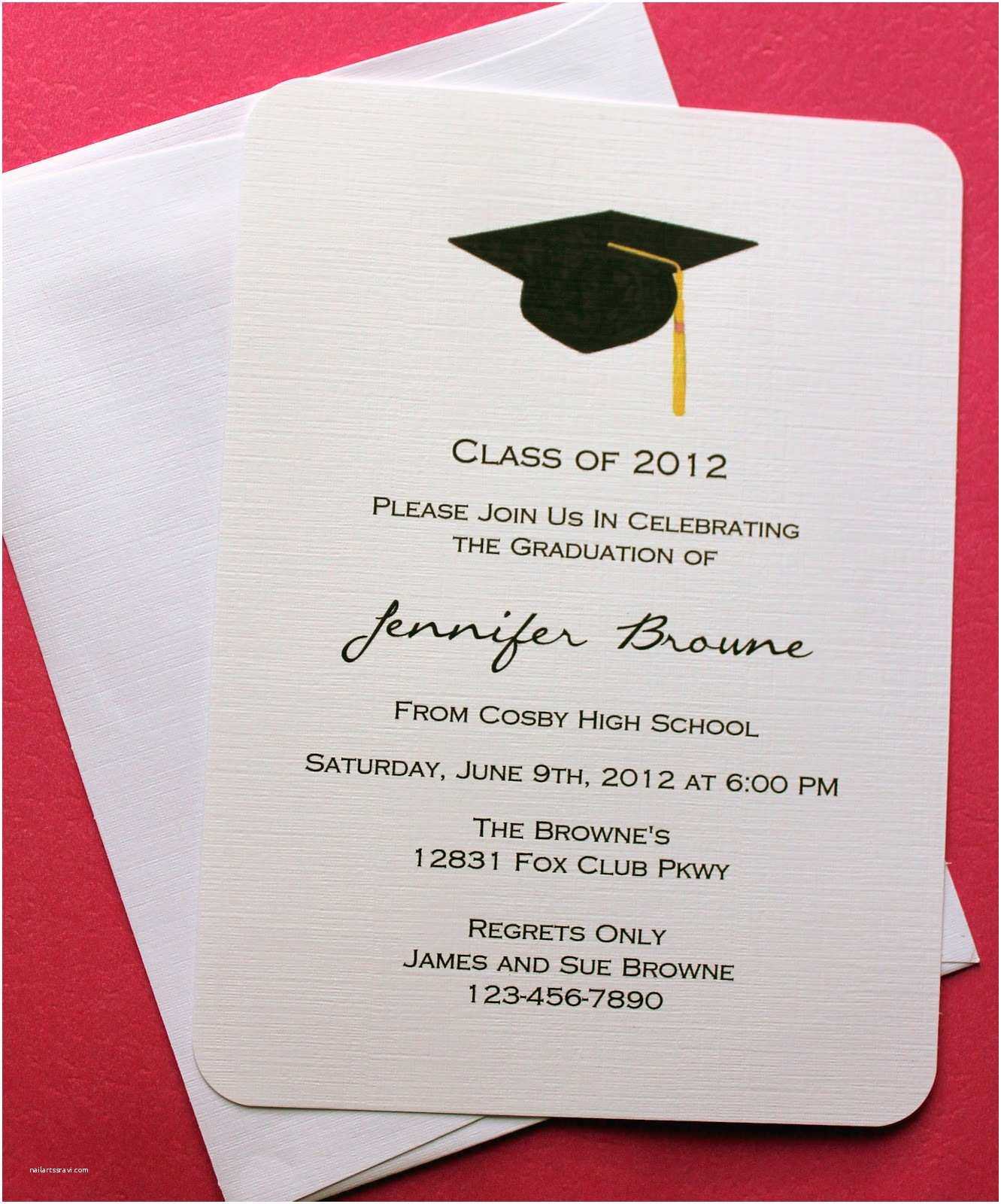 Free Graduation Party Invitation Templates For Word Pertaining To Graduation Party Invitation Templates Free Word