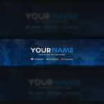 Free Halo Youtube Banner Template (Psd) for Youtube Banners Template