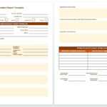 Free Incident Report Templates Forms Template Word Australia Throughout Ohs Incident Report Template Free