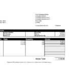 Free Invoice Templates For Word, Excel, Open Office Throughout Microsoft Office Word Invoice Template