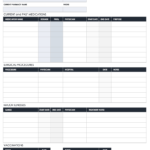 Free Medical Form Templates | Smartsheet Pertaining To Medical History Template Word