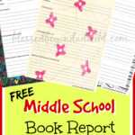 Free Middle School Printable Book Report Form! – Blessed With Regard To Middle School Book Report Template