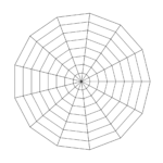 Free Online Graph Paper / Spider In Blank Radar Chart Template