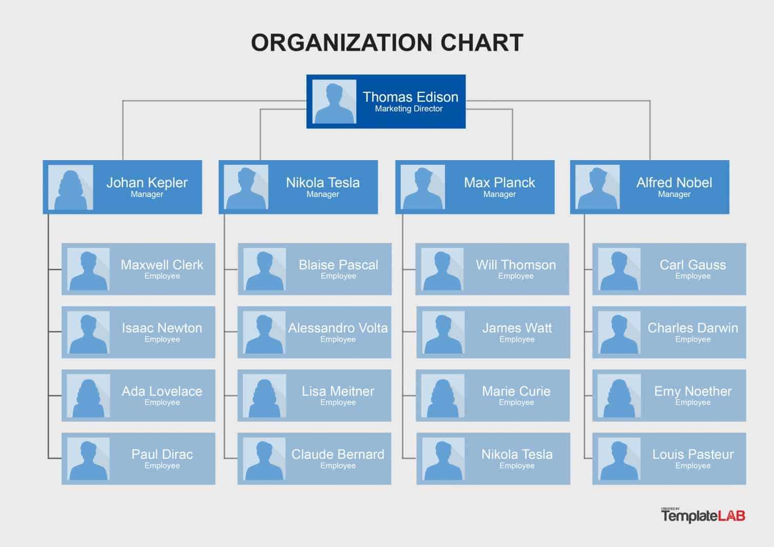 Free Organizational Chart Templates | Template Samples With Regard To Organization Chart Template Word