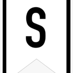 Free Printable Banner Templates - Letter S Banners, Hd Png intended for Letter Templates For Banners