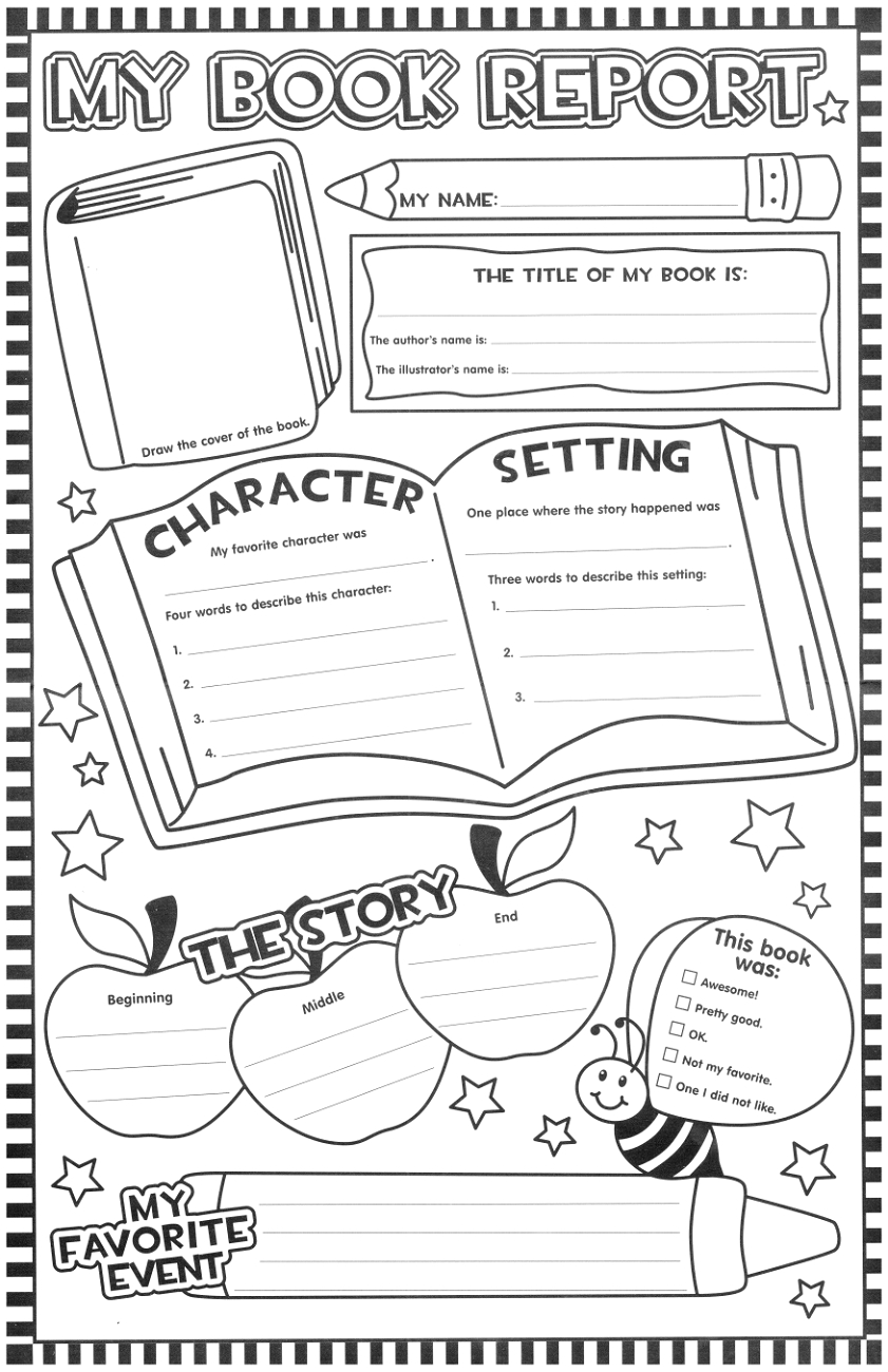 Free Printable Children's Book Templates | Printable Shelter With Regard To Story Report Template