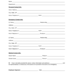 Free Printable Employee Emergency Contact Form – Oflu.bntl Pertaining To Enquiry Form Template Word