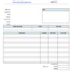 Free Printable Invoice Template Uk | Invoice Example In Free Printable Invoice Template Microsoft Word