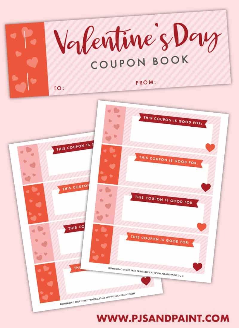 Free Printable Valentine's Day Coupon Book – Last Minute With Coupon Book Template Word