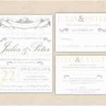 Free Printable Wedding Invitation Templates For Microsoft For Free Dinner Invitation Templates For Word