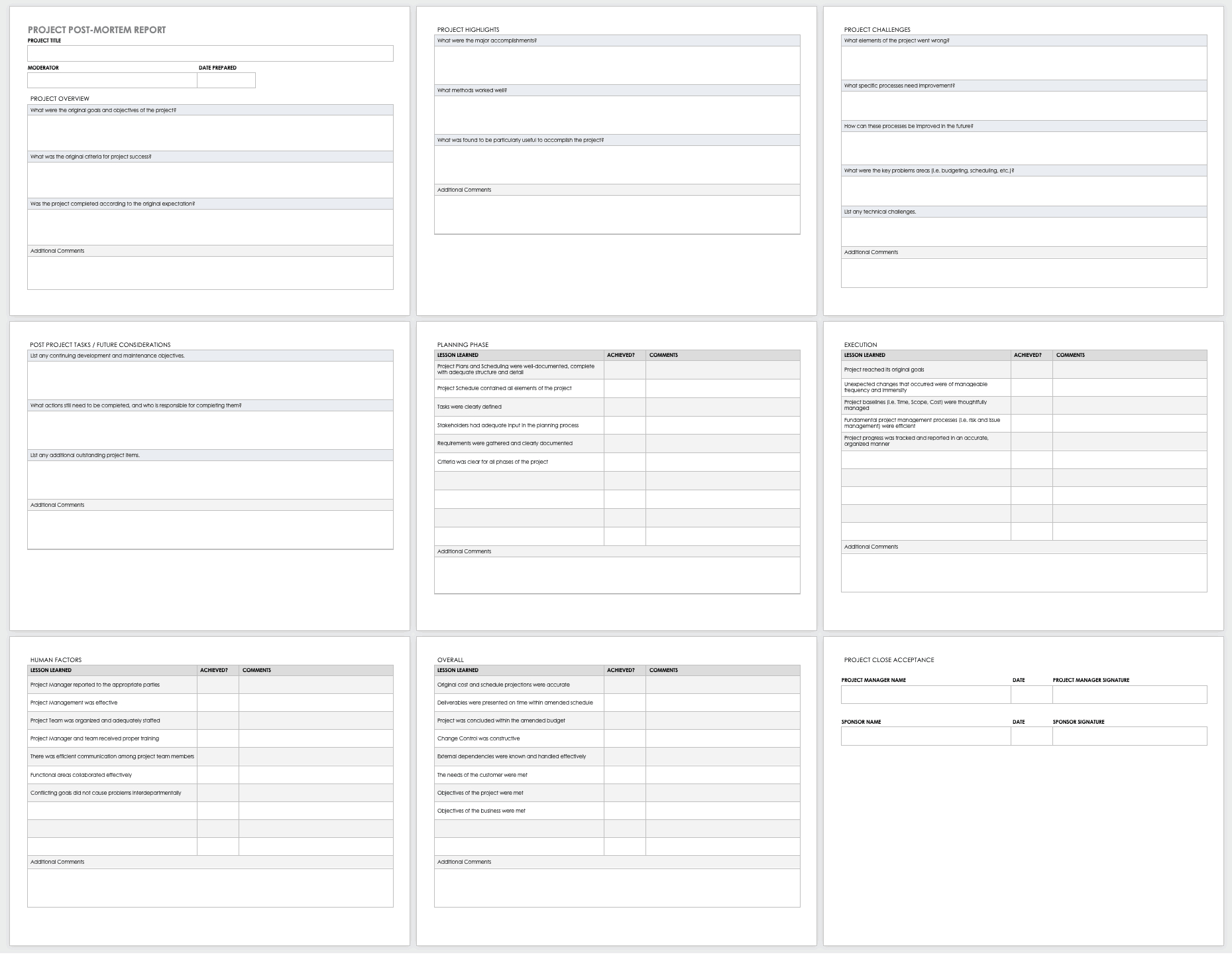 Free Project Report Templates | Smartsheet For Post Project Report Template