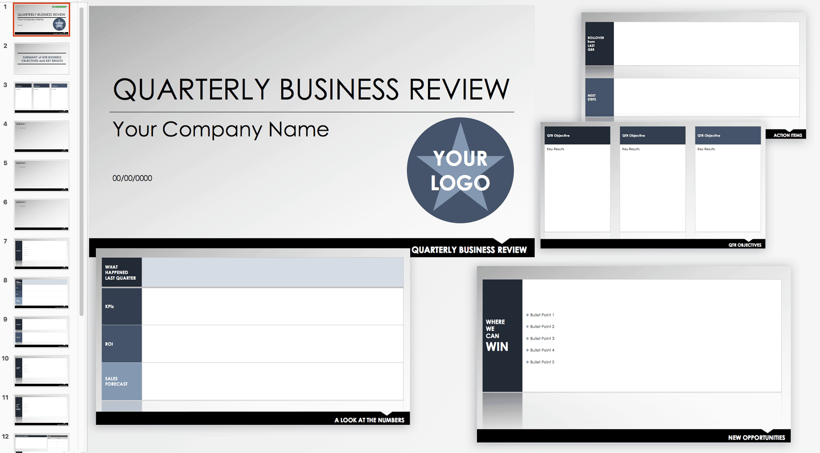 Free Qbr And Business Review Templates | Smartsheet With Regard To Business Review Report Template