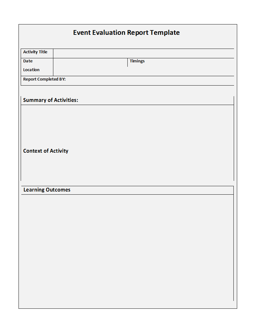 Free Report Template Throughout Preschool Weekly Report Template