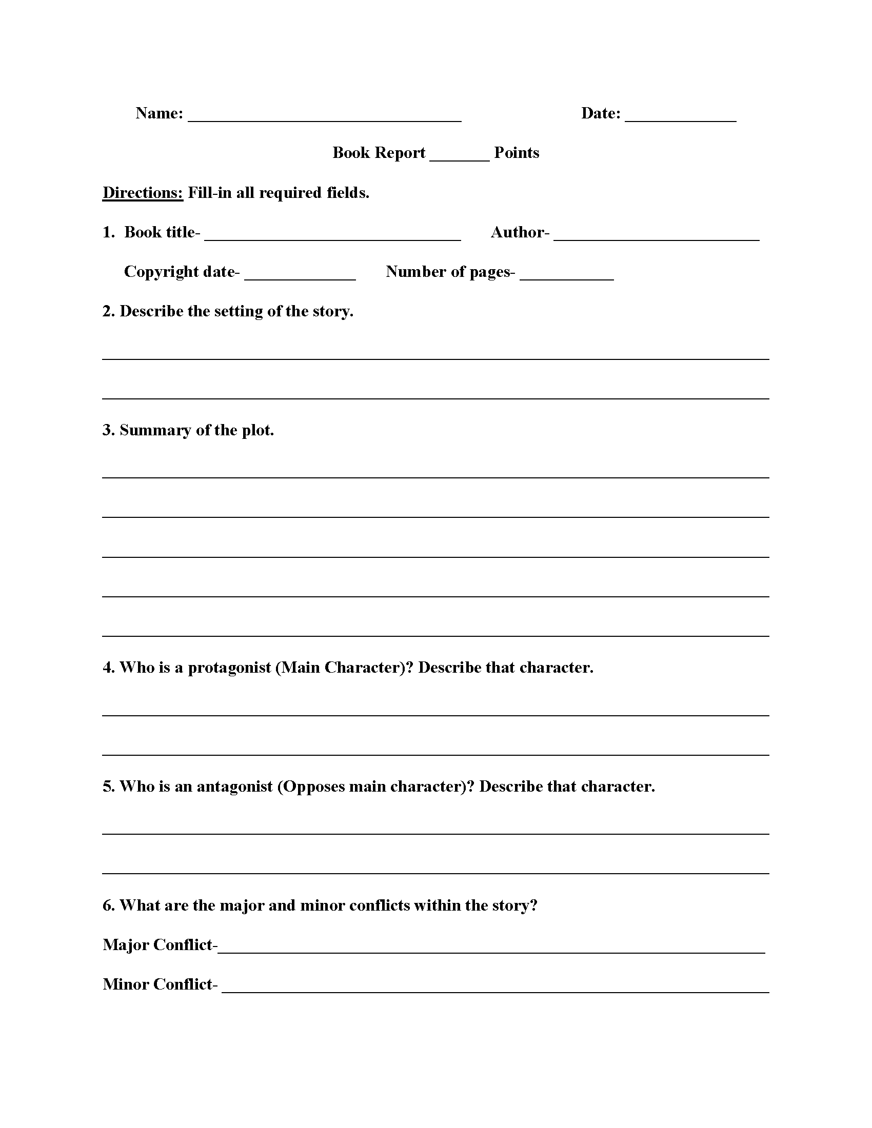 Free Research Paper Grader Englishlinx Com Book Report | Ceolpub Pertaining To Book Report Template 3Rd Grade