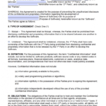 Free Software Development Non Disclosure Agreement (Nda Pertaining To Nda Template Word Document