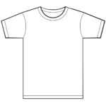 Free T Shirt Outline, Download Free Clip Art, Free Clip Art Intended For Blank T Shirt Outline Template