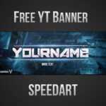 Free Youtube Banner Template (Psd) *new 2015* Within Banner Template For Photoshop