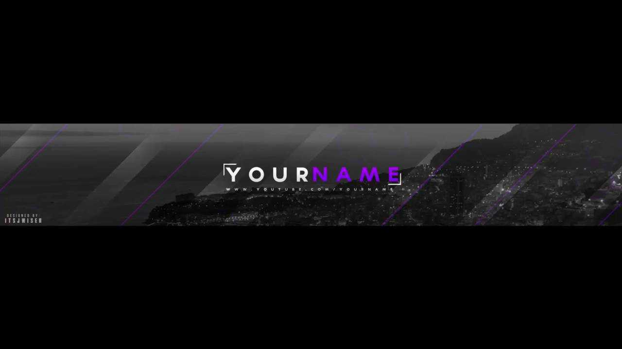 Free Youtube Banner Template(Adobe Photoshop)  By: Itsjwiser With Regard To Adobe Photoshop Banner Templates
