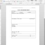 Fsms Nonconformity Report Template | Fds1170 1 Within Ncr Report Template