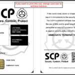 Ftu. Scp Id Card Template | Scp Foundation Amino With Regard To Id Badge Template Word