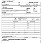 General Employment Application Template | Templates At With Employment Application Template Microsoft Word
